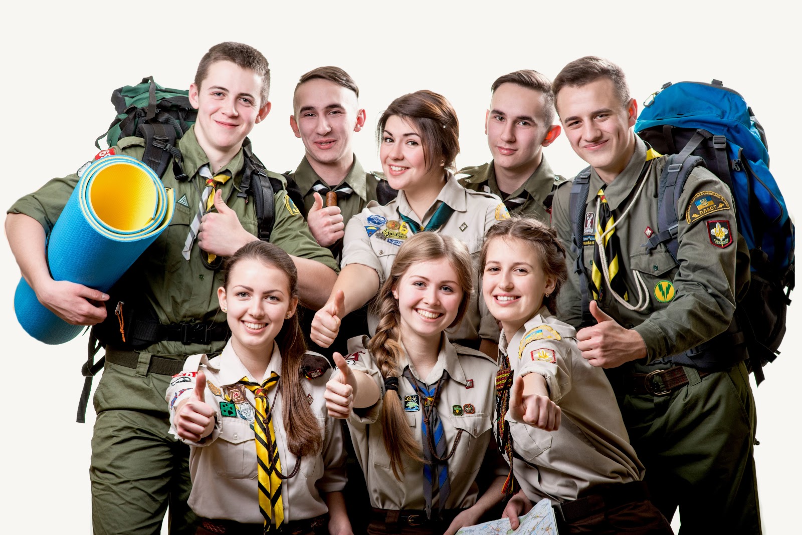 鷹童軍成員:男孩和女孩
