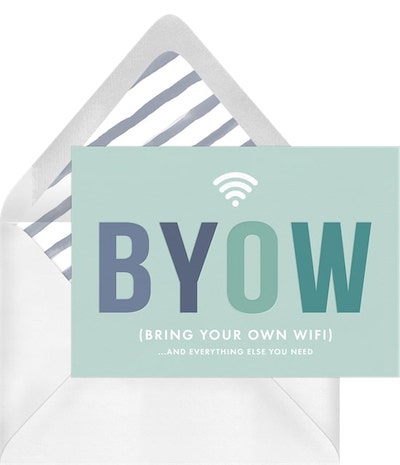 BYOW 邀請函