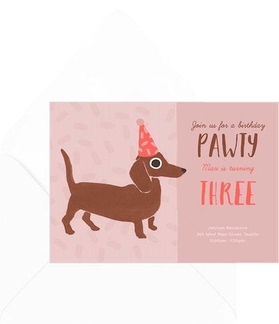 讓我們Pawty邀請
