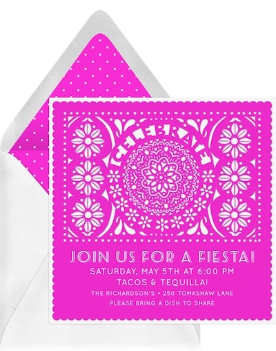 成人泳池派對創意：完美的 Papel Picado 邀請