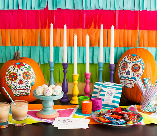 Dia De Los Muertos 邀請函