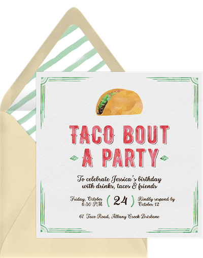 派對主題創意：Taco 派對