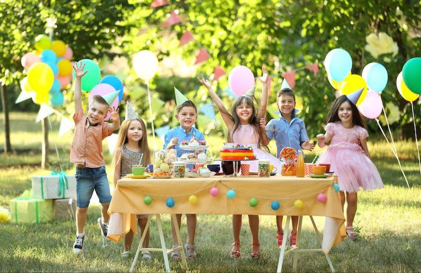 戶外生日派對創意:孩子們舉辦戶外生日派對