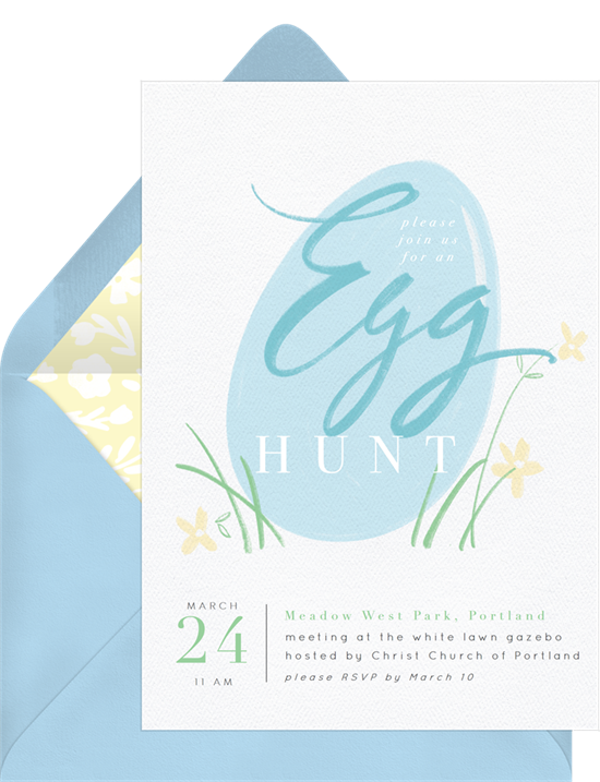 Greenvelope 的 Cherry Egg Hunt 復活節賀卡