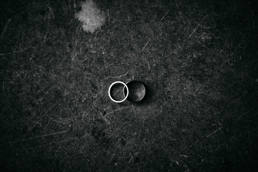 全黑婚禮:婚戒肖像