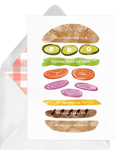 Burger Essentials 邀請函