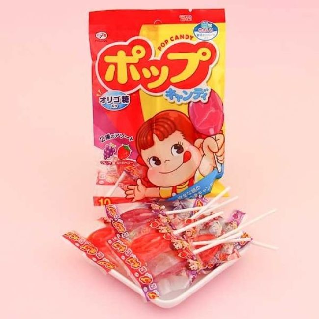 一袋流行的萬聖節棒棒糖。